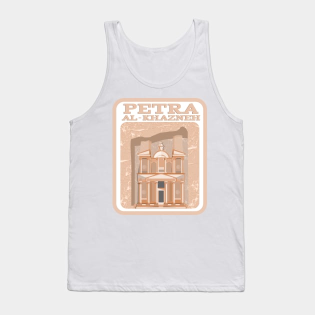 Petra Jordan Tank Top by mailboxdisco